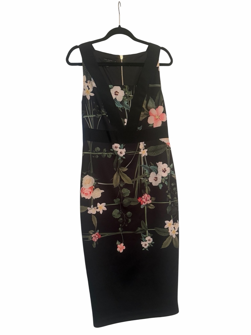 Ted Baker Floral Midi Dress